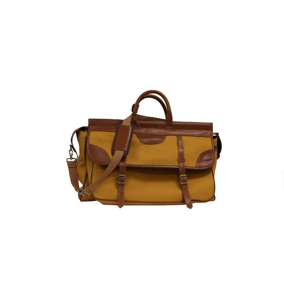 SAC DE BATTUE CANVAS CUIR