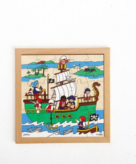 PUZZLE LE BATEAU PIRATE