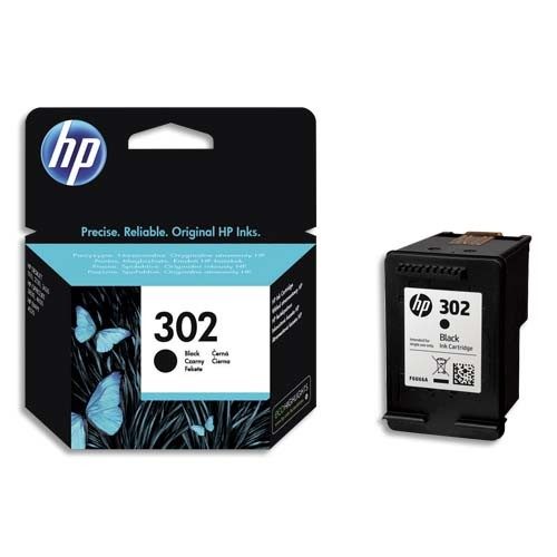 HP CARTOUCHE NOIR 302 JET D’ENCRE F6U66AE#UUE