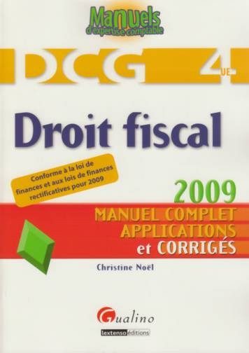 DROIT FISCAL – DCG 4 – 2EME EDITION