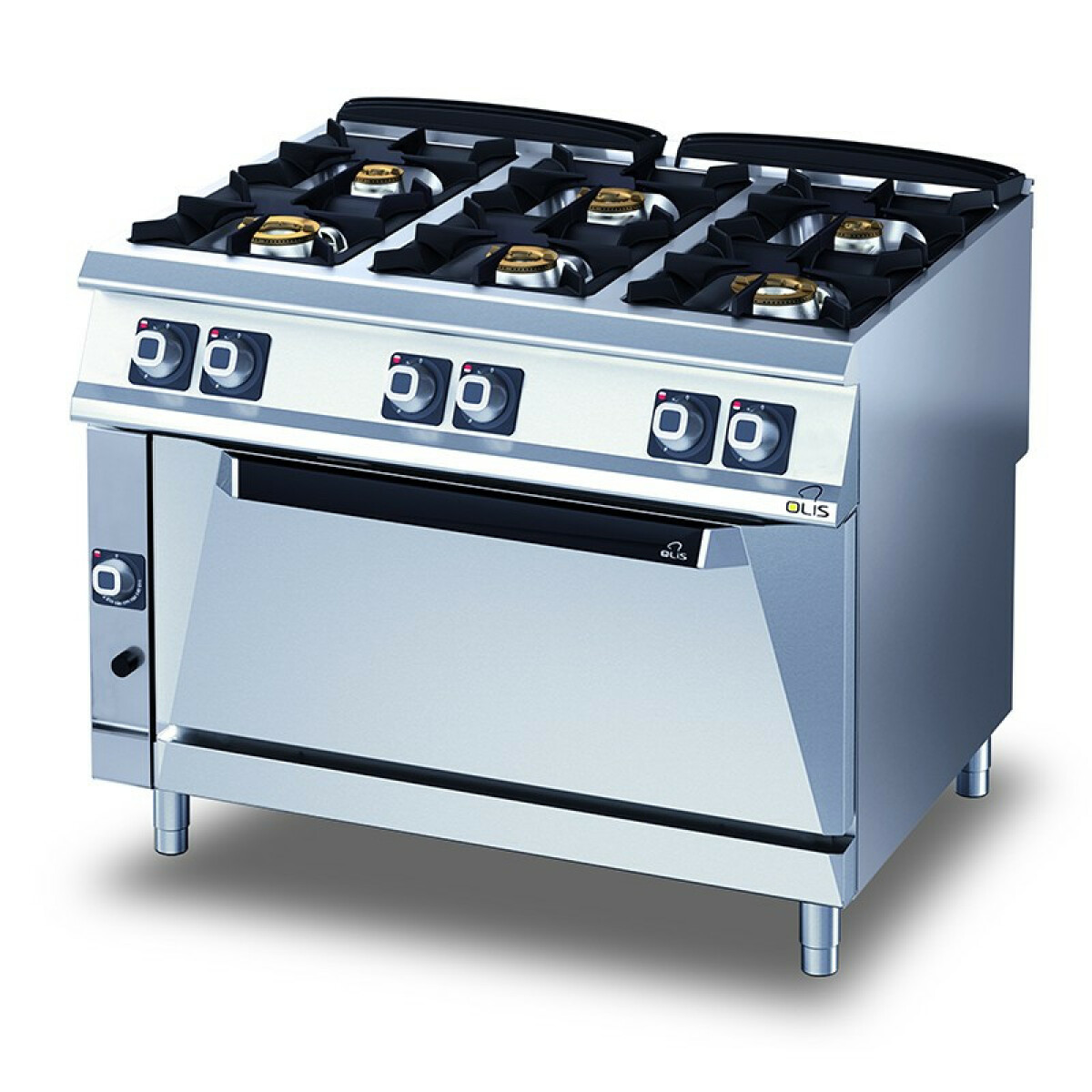 Fourneau à Gaz – 6 feux – 44,3 kW – Olis