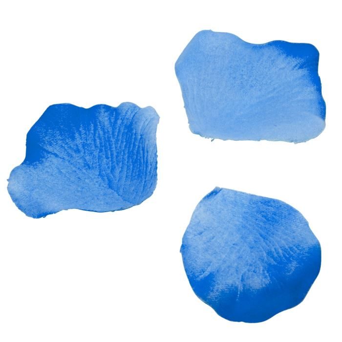 Pétale de rose bleu marine par 100