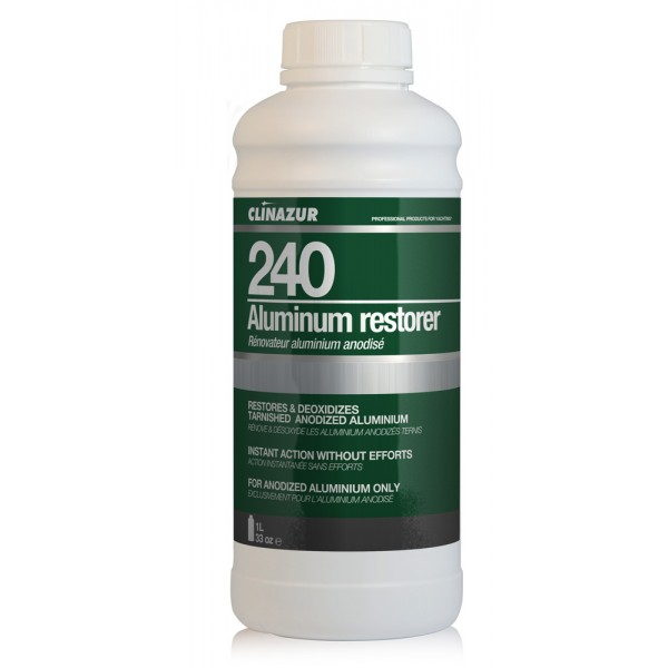 Rénovateur aluminium anodise Clin Azur 240