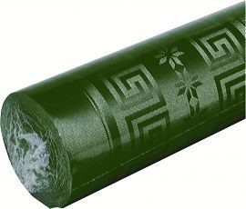 Rouleau nappe papier damassé Vert foncé