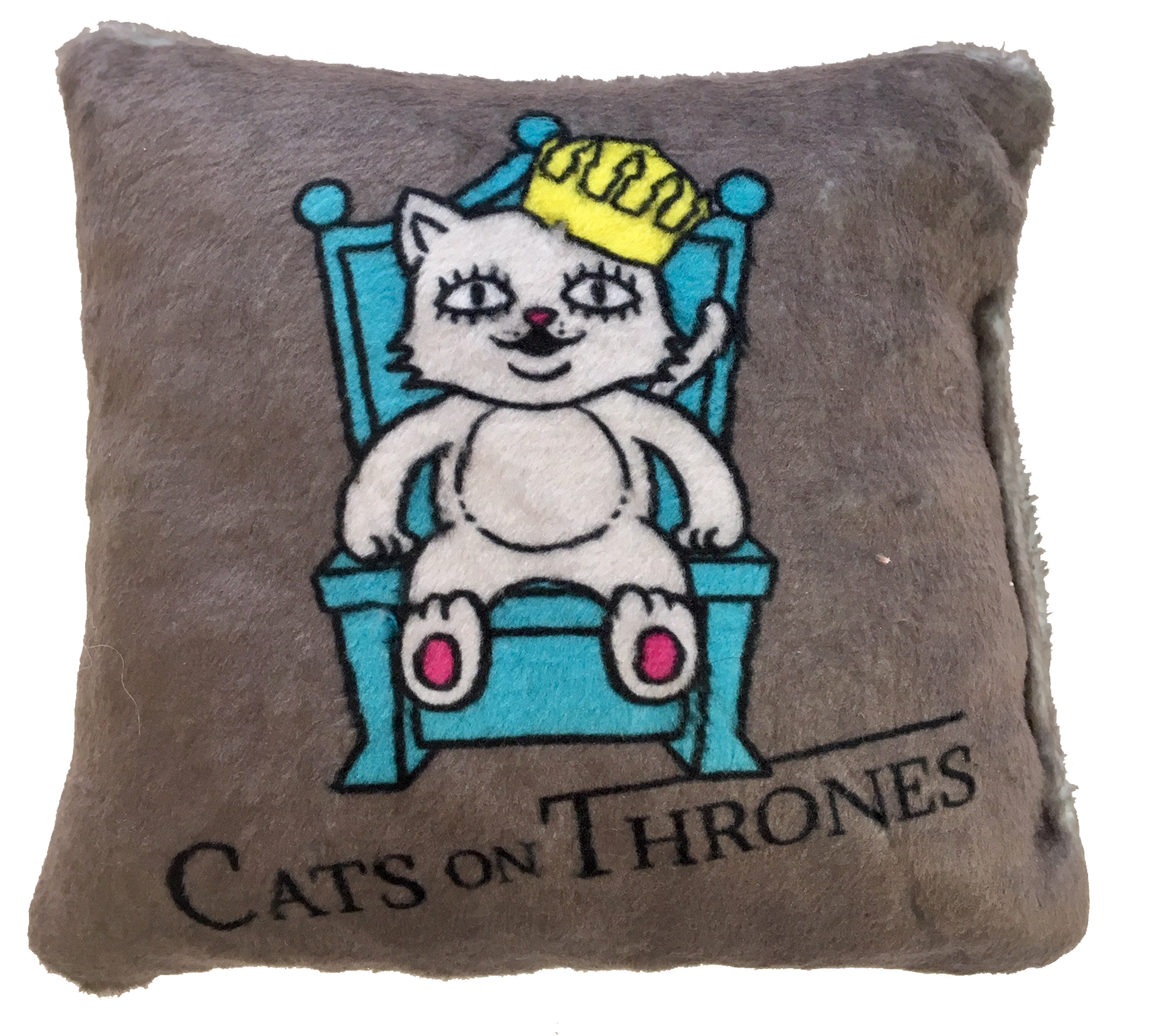 Coussin de jeu “Cats on Thrones”