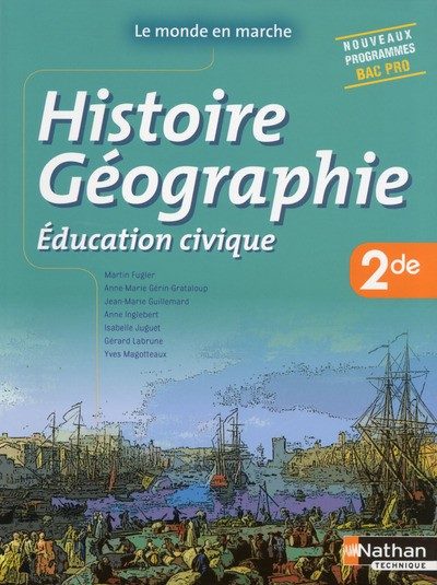 HIST GEOG 2EME BAC PRO (MM) EL