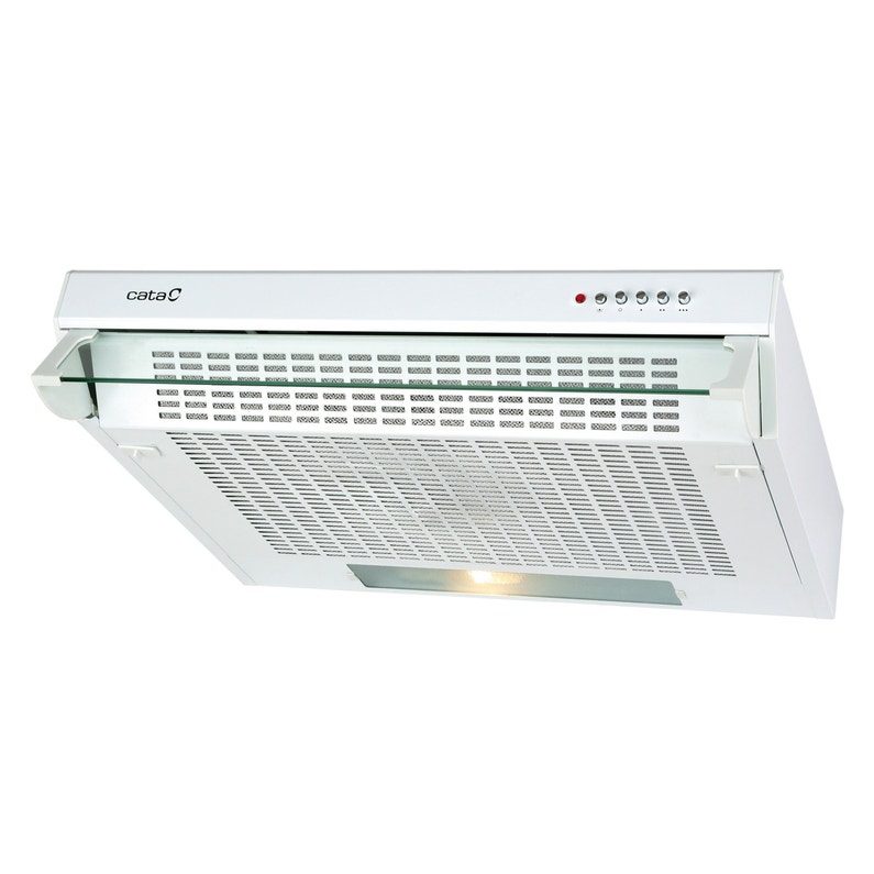 Hotte casquette L60 cm CATA F2060W blanc