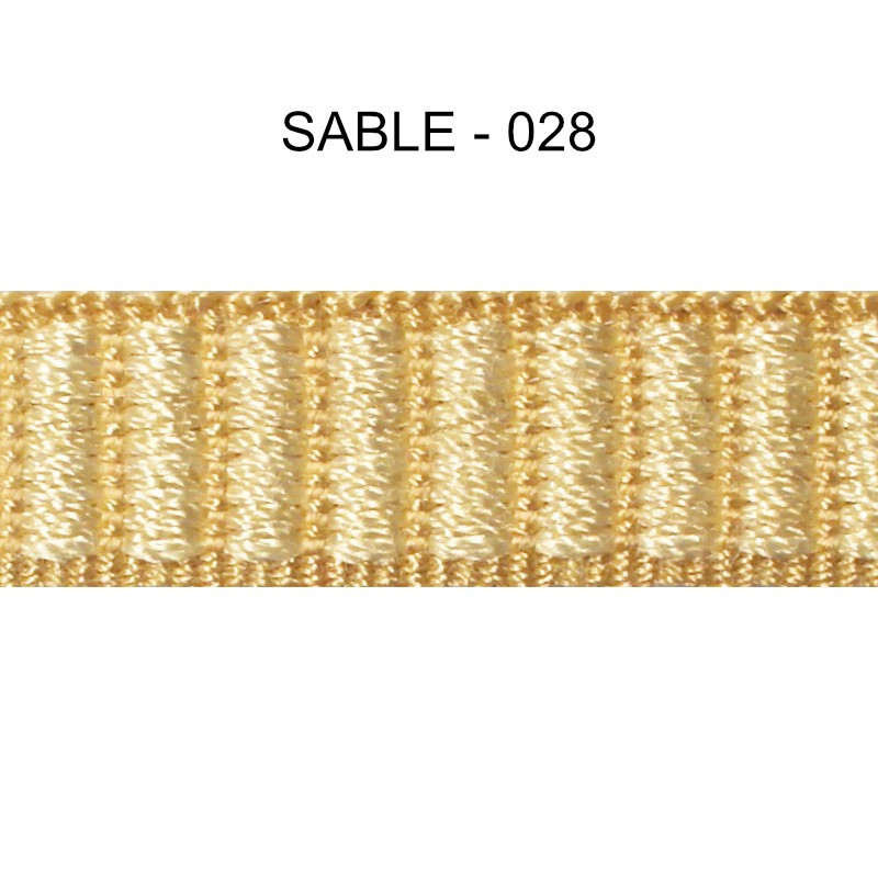 Galon reps 12 mm – Sable 028