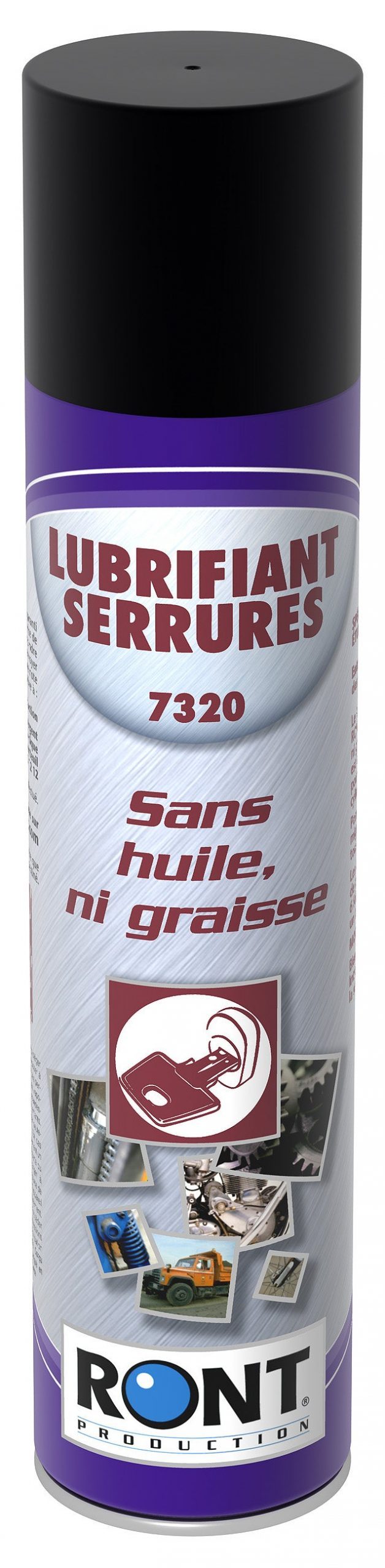 Lubrifiant serrures en aérosol, 300 ml RONT PRODUCTION