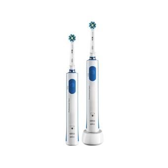 Pack de 2 brosses à dents électriques Oral-B Pro 690 Duo Cross Action