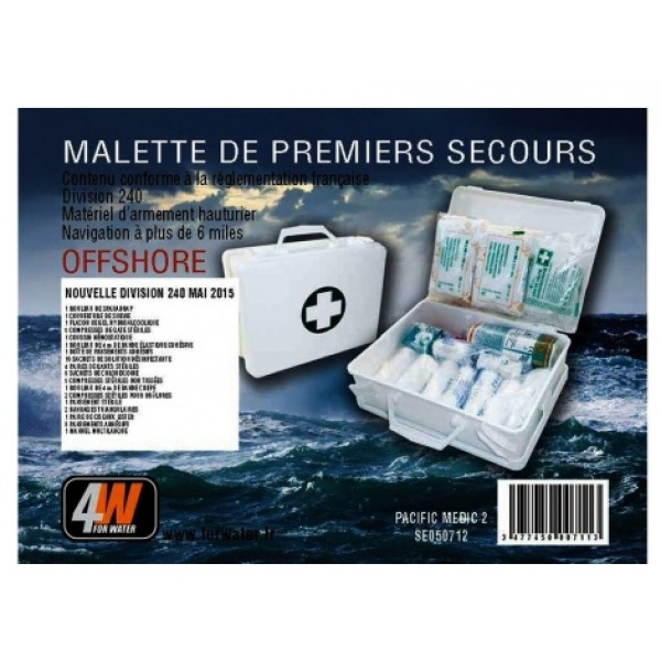 Malette de premiers secours hauturiere 4Water Pacific 2