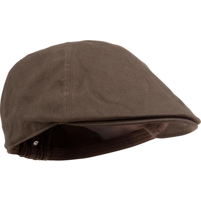 CASQUETTE PLATE CHASSE STEPPE MARRON