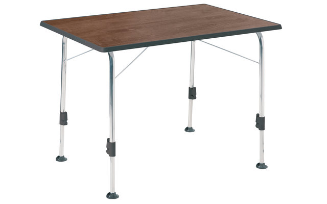 Table pliante aspect bois 115 x 70 cm Dukdalf Stabilic III