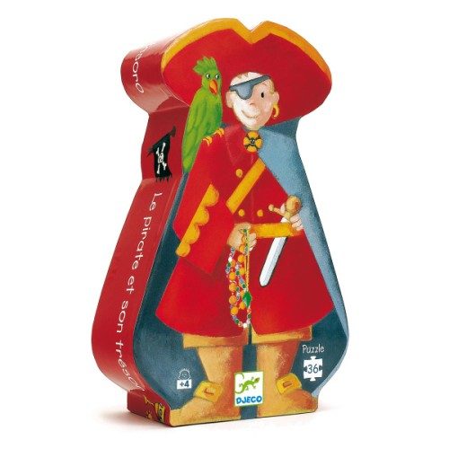 Puzzle pirate et son trésor 36 pièces