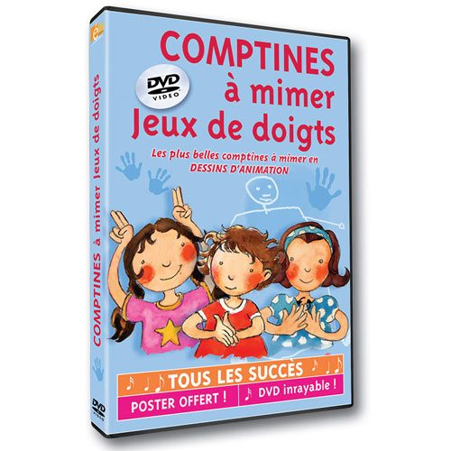 DVD Comptines à mimer jeux de doigts