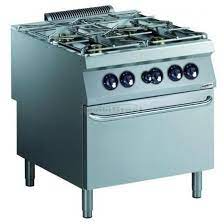 Fourneau à gaz 4 brûleurs – 40 kw four à gaz 8,5 kw – Combisteel – 900