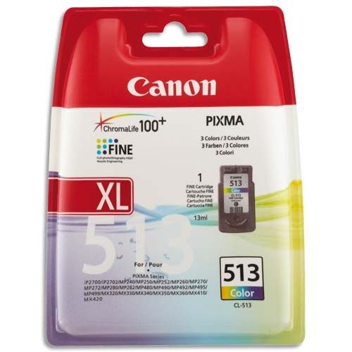 CANON CARTOUCHE JET D’ENCRE COULEUR CL513