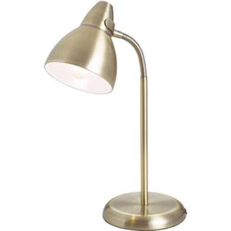 Lampe de bureau, e27 à poser cuivré Parga