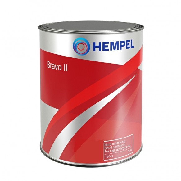 Antifouling Hempel Bravo matrice dure 0.75L Gris