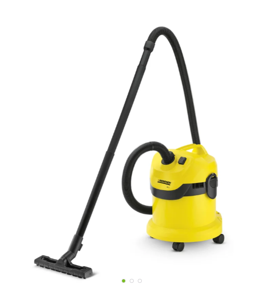 Aspirateur de chantier eau et poussières KARCHER WD2, 20.0 kPa, 12.0 l