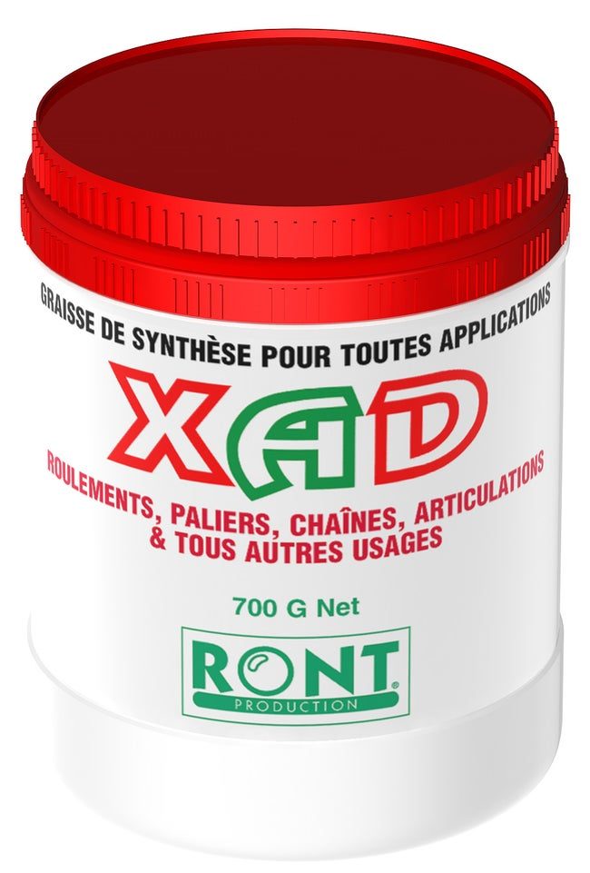 Graisse de synthèse XAD en pot de 750 g, RONT PRODUCTION