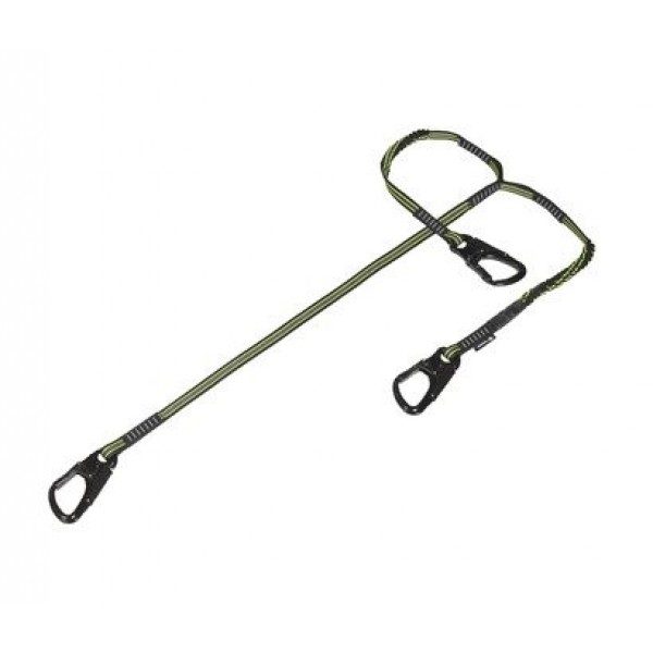 Longe Crewsaver Crewline 3 mousquetons élastique