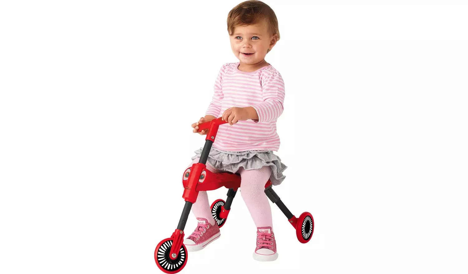 Scuttlebug Ladybird Ride On – Red and Black