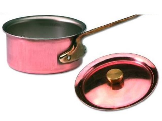 Casserolette en cuivre sans couvercle
