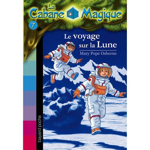 Livre La Cabane Magique T7 Le voyage sur la Lune