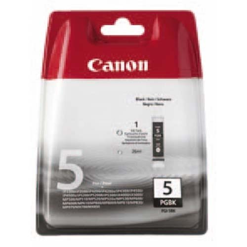 CARTOUCHE JET D’ENCRE CANON PGI5BK – NOIRE