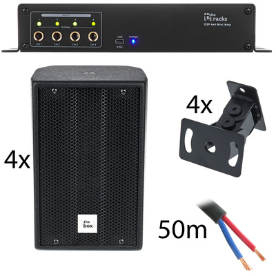 the box pro Achat 104/4×4 DSP Amp Bundle