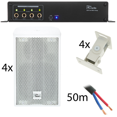 the box pro Achat 104WH/4×4 DSP Amp Bundle