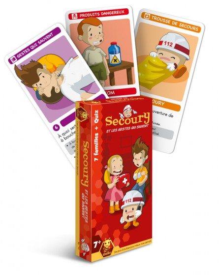 JEU DE 7 FAMILLES – SECOURY LES GESTES QUI SAUVENT