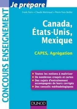 CANADA, ETATS-UNIS, MEXIQUE – CAPES-AGREGATION GEOGRAPHIE