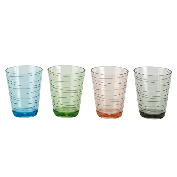 Set de 4 verres Plastimo – Color-lines MS
