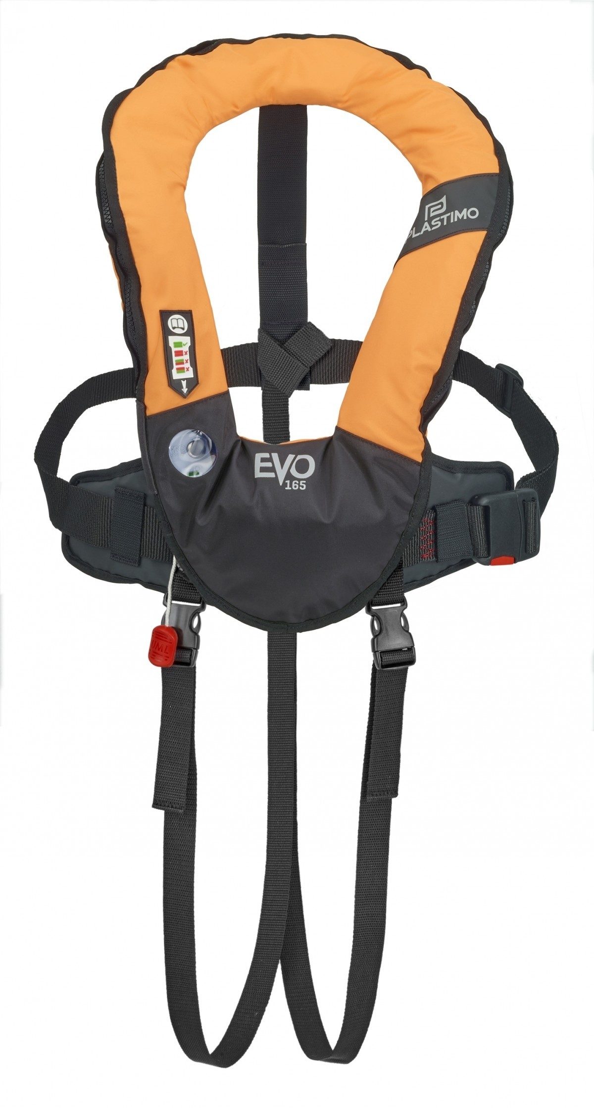 Gilet gonflable Plastimo Evo 165N hydrostatique hammar + harnais
