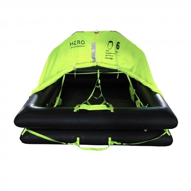 Radeau de survie 4Water – hauturier – 6 personnes – Sac