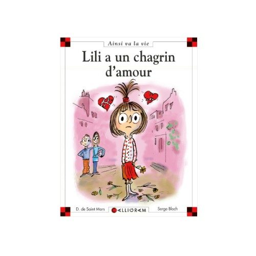 Livre Lili a un chagrin d’amour