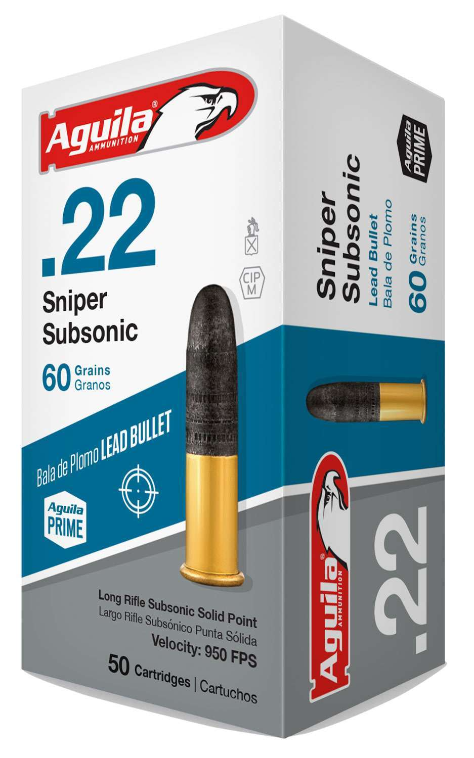 AGUILA 22lr Sniper Subsonic /50