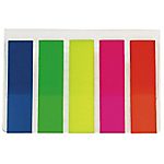 Mini Index repositionnables Office Depot 4,5 (H) x 1,2 (l) cm Assortiment de couleurs fluo – 125 mini Index
