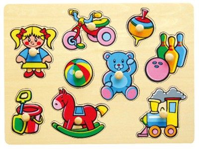 ENCASTREMENTS 9 PIÈCES LES JOUETS