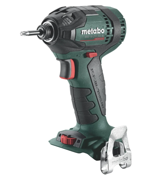 Visseuse à choc sans fil METABO, 18 V 3 Ah, sans batterie SSD 18 LTX 200BL