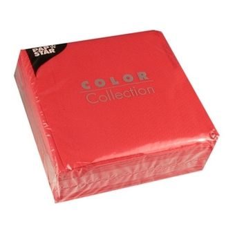 Serviette Collection Royale 40 X 40 rouge par 20 (Cond. 178)
