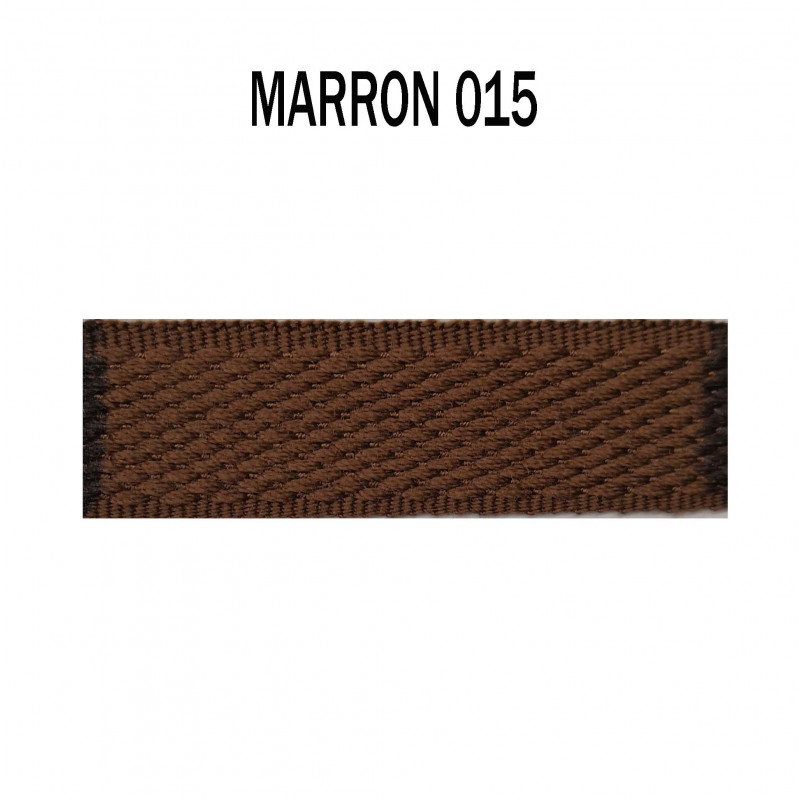 Galon tenture 18 mm – 015 Marron