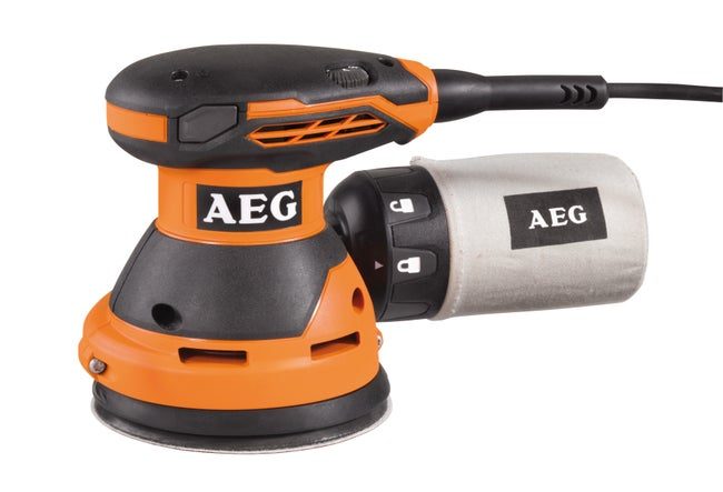 Ponceuse excentrique filaire AEG EXX125EDSET, 300 W