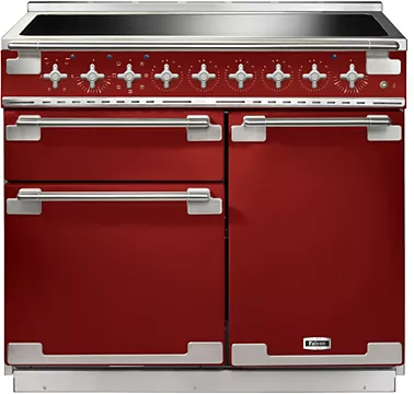Piano de cuisson induction Falcon ELISE100 INDUC ROUGE CERISE