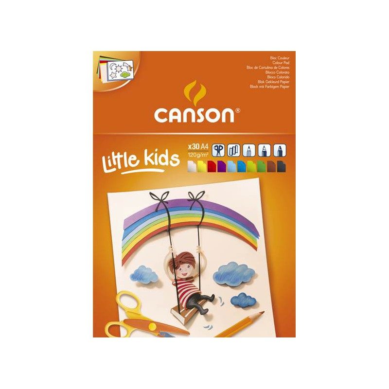 Bloc Little Kids création couleur – Canson