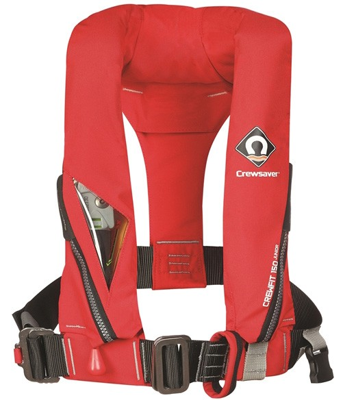 Gilet gonflable Crewsaver Crewfit Junior 150N pro sensor + harnais