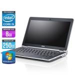 C Portable Dell Latitude E6230 – 12.5” – Gris – Intel Core i5-3320M / 2.60 GHz – RAM 8 Go – HDD 250 Go – HDMI – Webcam – Gigabit Ethernet – Wifi – Windows 7 Professionnel
