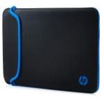 housse HP Noire et bleue pour PC Ultra-Portable 11.6″
